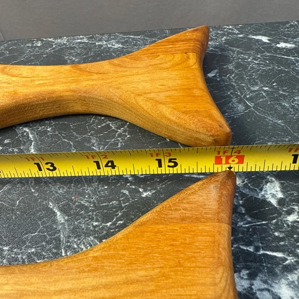 Vintage Wood Salmon Trays Candy / Trinkets